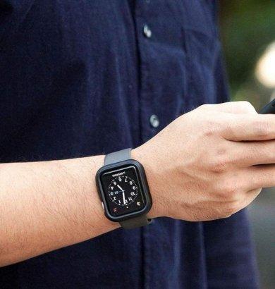 Rhinoshield - Coque Crashguard - Apple Watch 4/5/6/SE - Noir  - 1