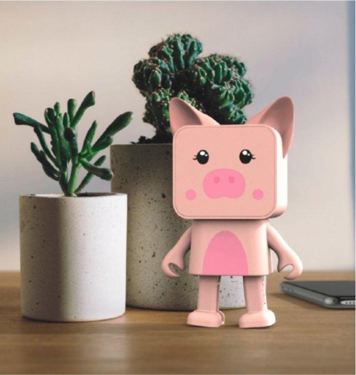 Mob - Enceinte Dancing Animals - Cochon MOB - des idées cadeaux tech et design pour les grands enfants - 1