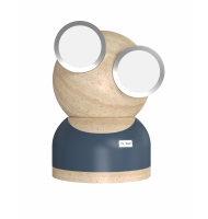 Mr Watt - Lampe En Bois - Rendez vos moments plus agréables avec la Goggle Lamp M. Watt bleue !
