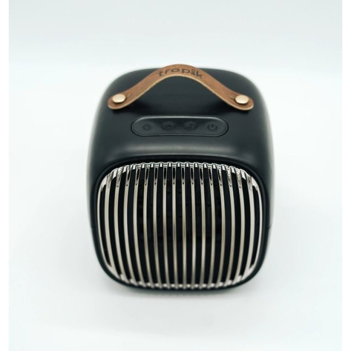 Tropik - Chauffafe D'appoint Intelligent - Noir - Tropik est un chauffage d’appoint intelligent qui va vous réchauffer en 3 seco