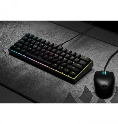 Corsair - Mini - Clavier Gaming - K65 RGB Mini - Doté de la technologie d’hyper-traitement AXON et de switchs de touche mécaniqu