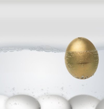 Cadeau tendance - BeepEgg - Minuteur Cuisine Oeuf - Premium Gold