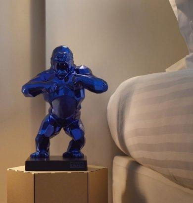 Orlinski - Kiwi Kong - Chrome - Enceinte et chargeur induction Richard Orlinski - 1