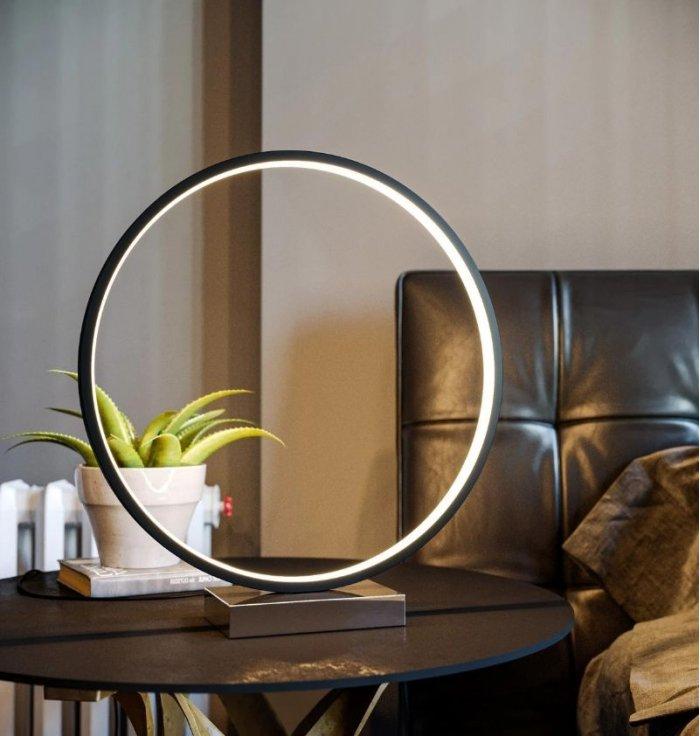Heng - Lampe De Table Ronde - Heng Touch - 35 CM  - 1
