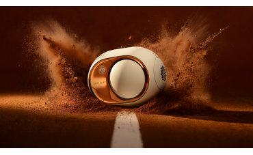 Devialet × Roland-Garros : la Phantom Ultimate s'habille de terre battue