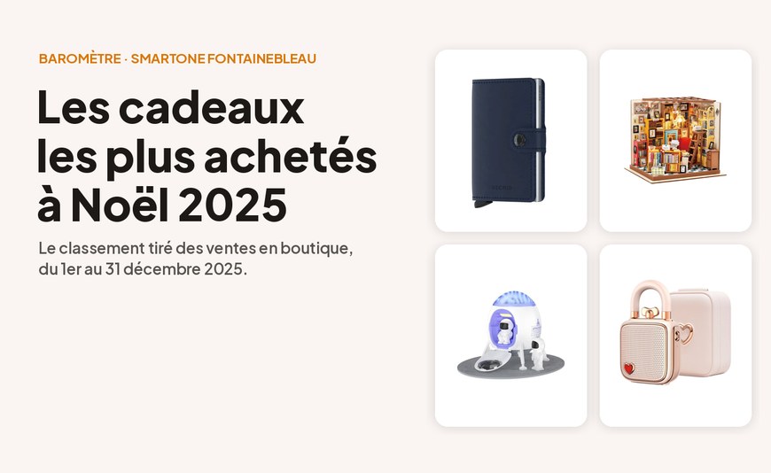 Baromètre : les cadeaux high-tech les plus achetés à Noël 2025 à Fontainebleau