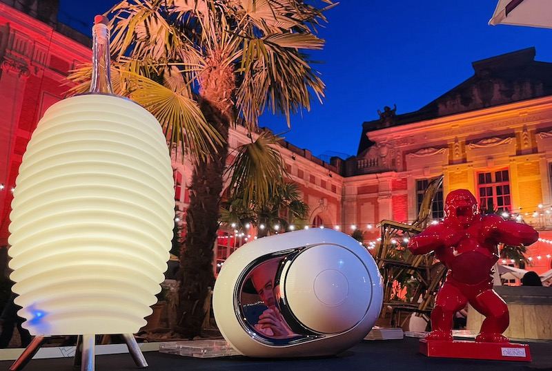 Démo Devialet, lampe Kooduu et figurine Orlinski